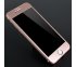 3D tvrdené sklo iPhone 6/6S - svetlo ružové